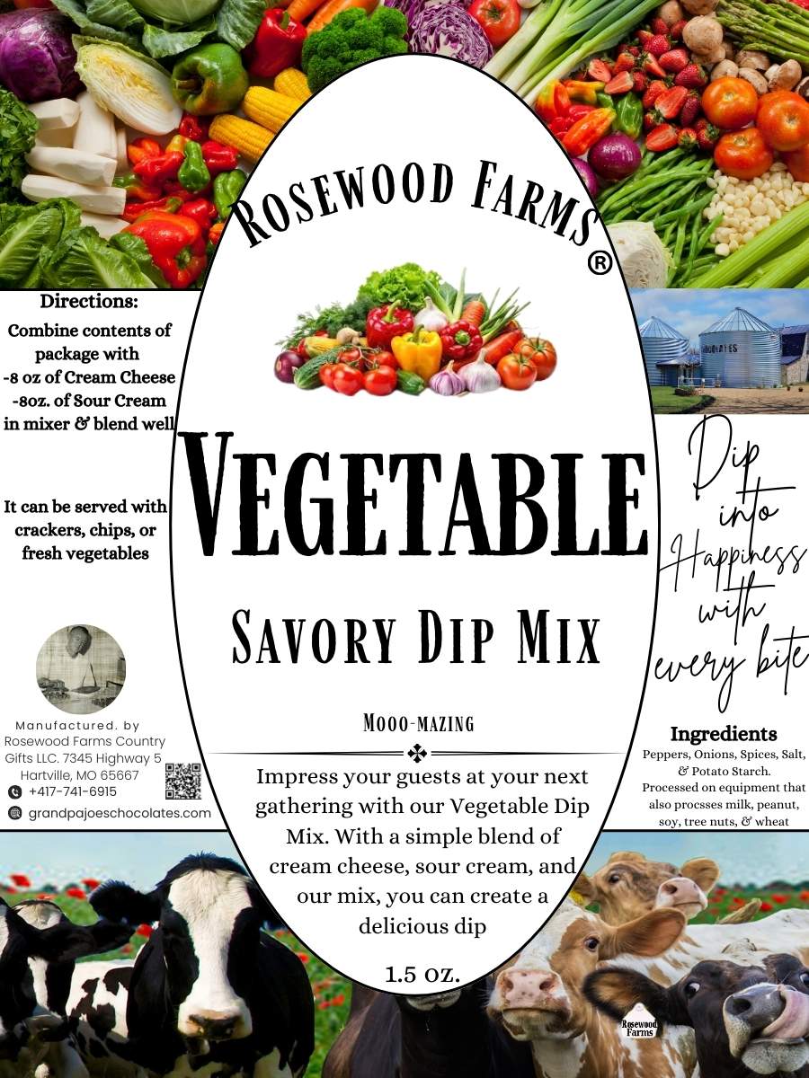 Vegetable Dip Mix - Grandpa Joe's Chocolates