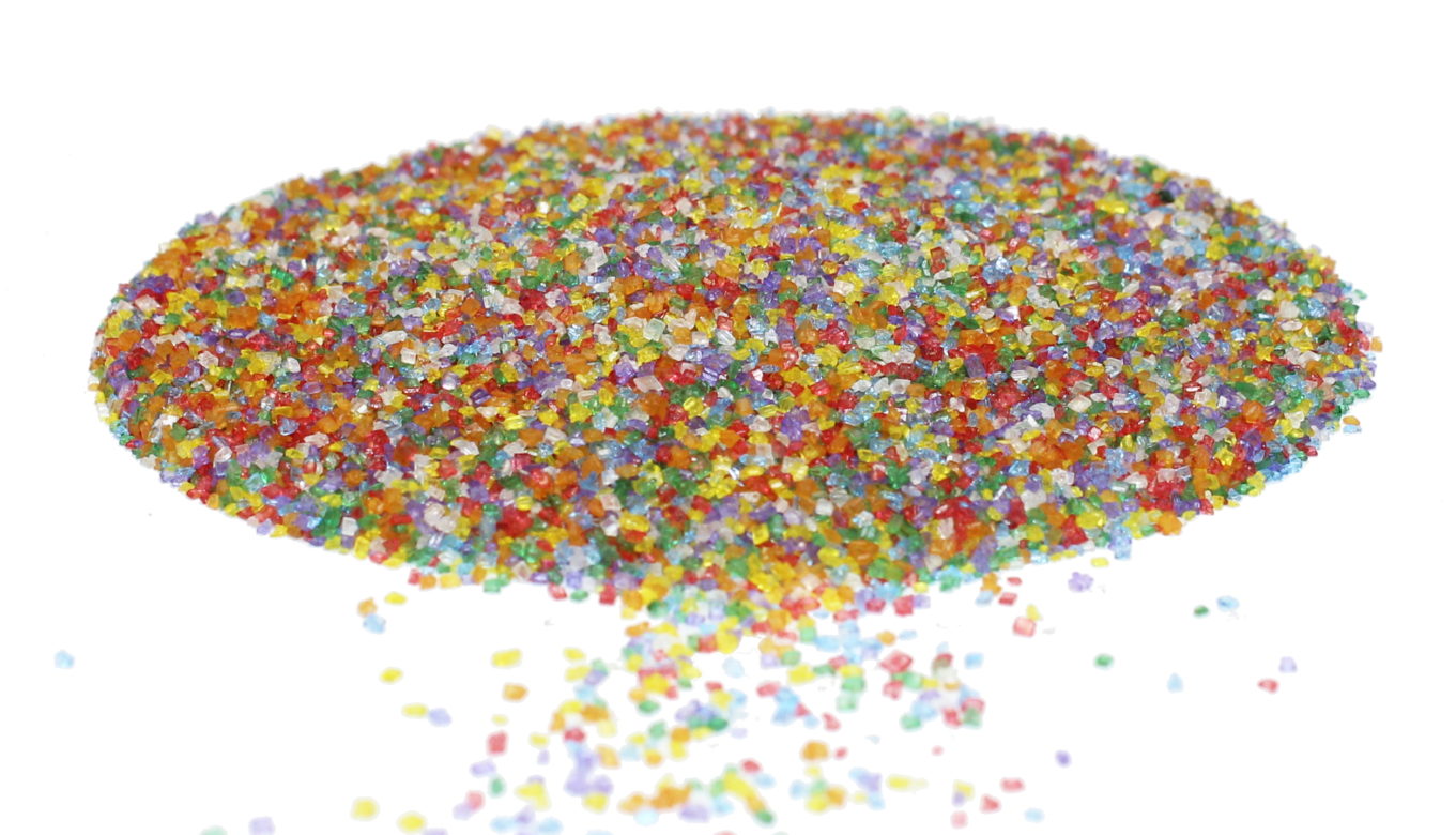 Naturally Colored Rainbow Sugar - Grandpa Joe's Chocolates