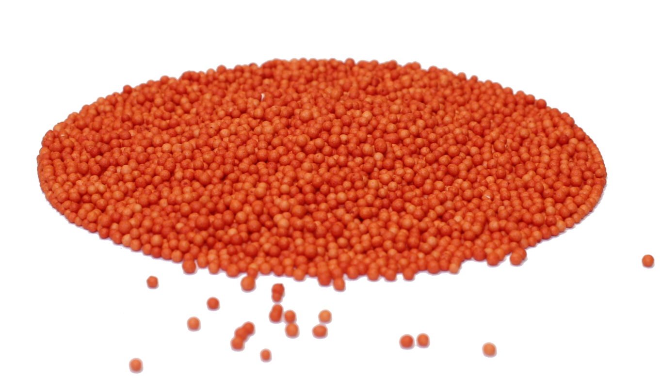 Naturally Colored Orange NonPareils - Grandpa Joe's Chocolates