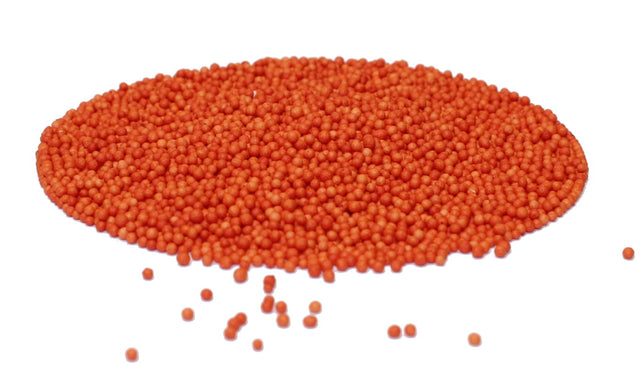 Naturally Colored Orange NonPareils - Grandpa Joe's Chocolates