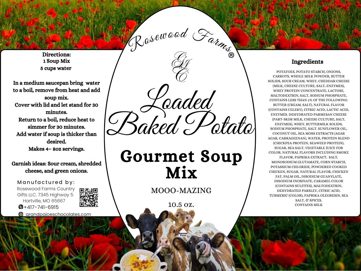 Loaded Baked Potato Soup - Grandpa Joe's Chocolates