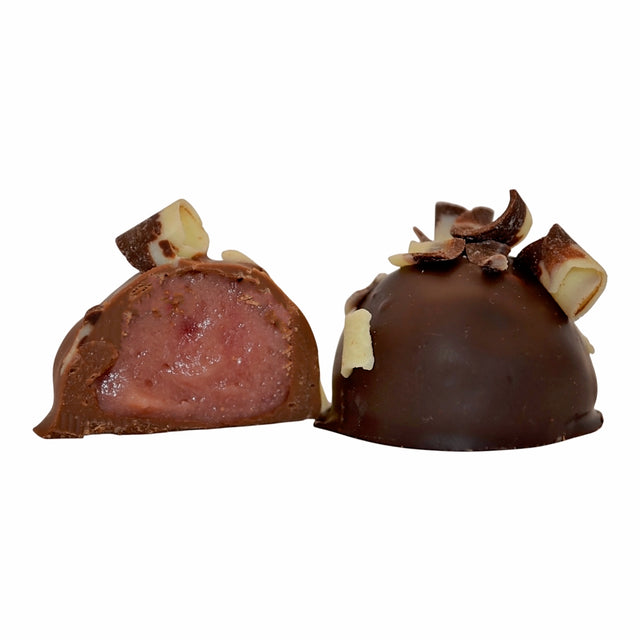 Raspberry Cream 1 Pound Box - Grandpa Joe's Chocolates