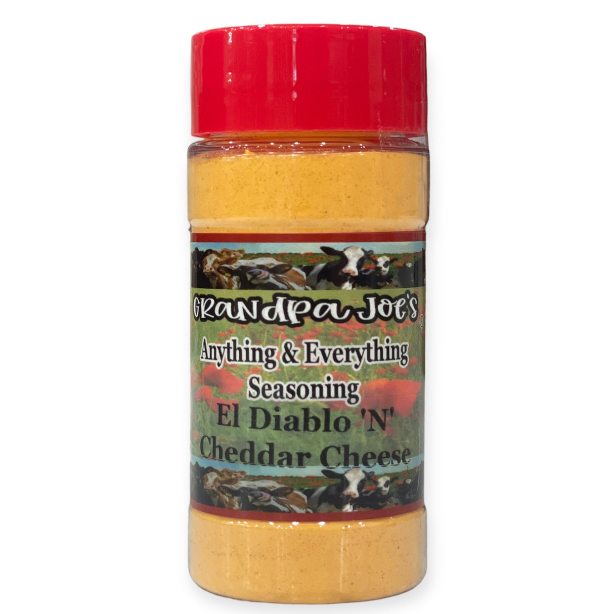 Grandpa Joe's El Diablo 'N' Cheddar Cheese Anything & Everything Seasoning - Grandpa Joe's Chocolates