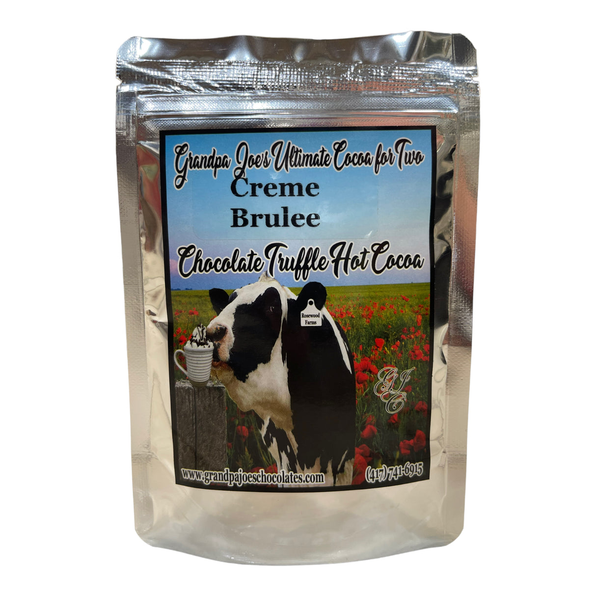 Grandpa Joe's Ultimate Creme Brulee Cocoa for Two - Grandpa Joe's Chocolates