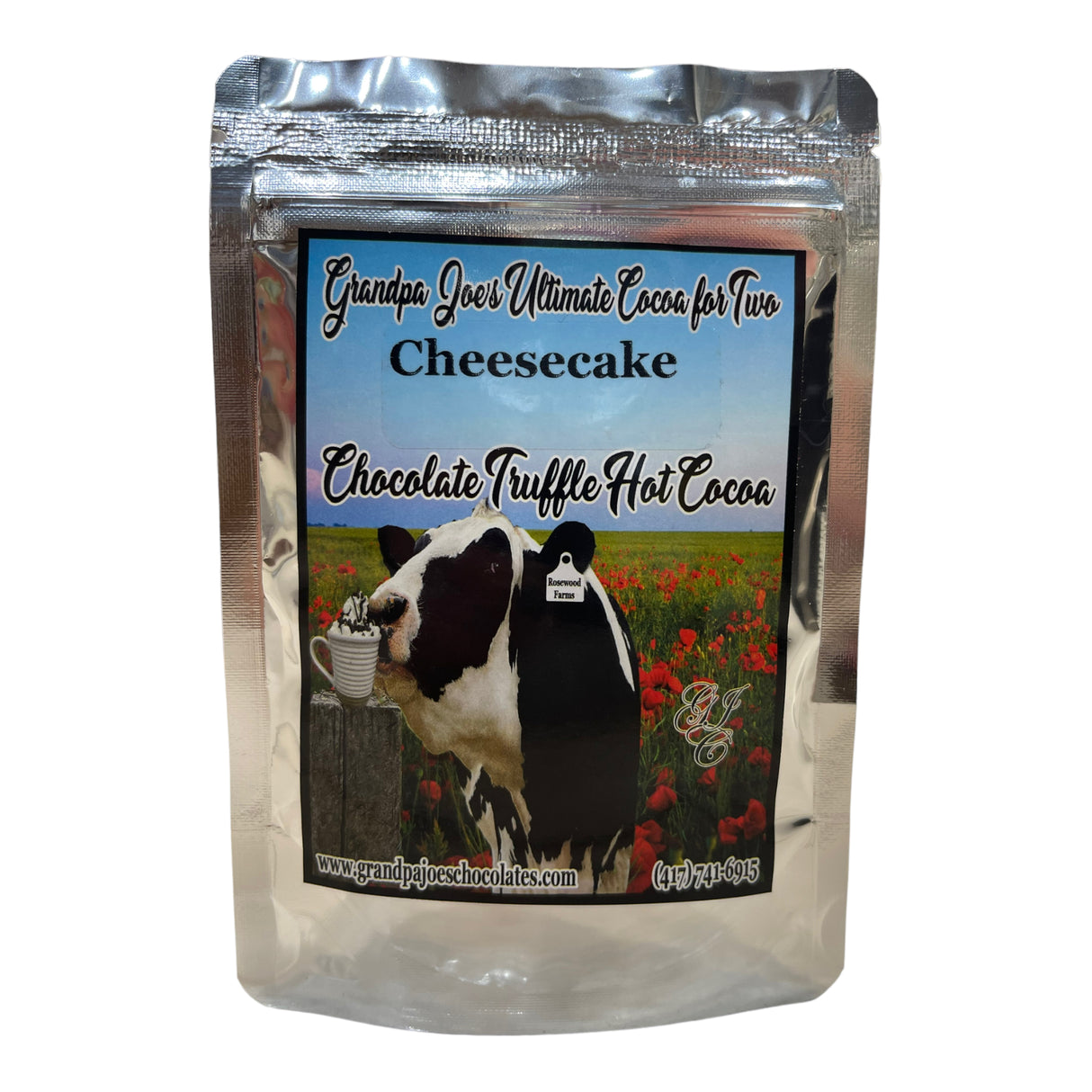 Grandpa Joe's Ultimate Cheesecake Cocoa for Two - Grandpa Joe's Chocolates