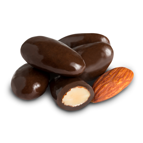 Chocolate Covered Almonds Perfect Portion Bag - Grandpa Joe's Chocolates