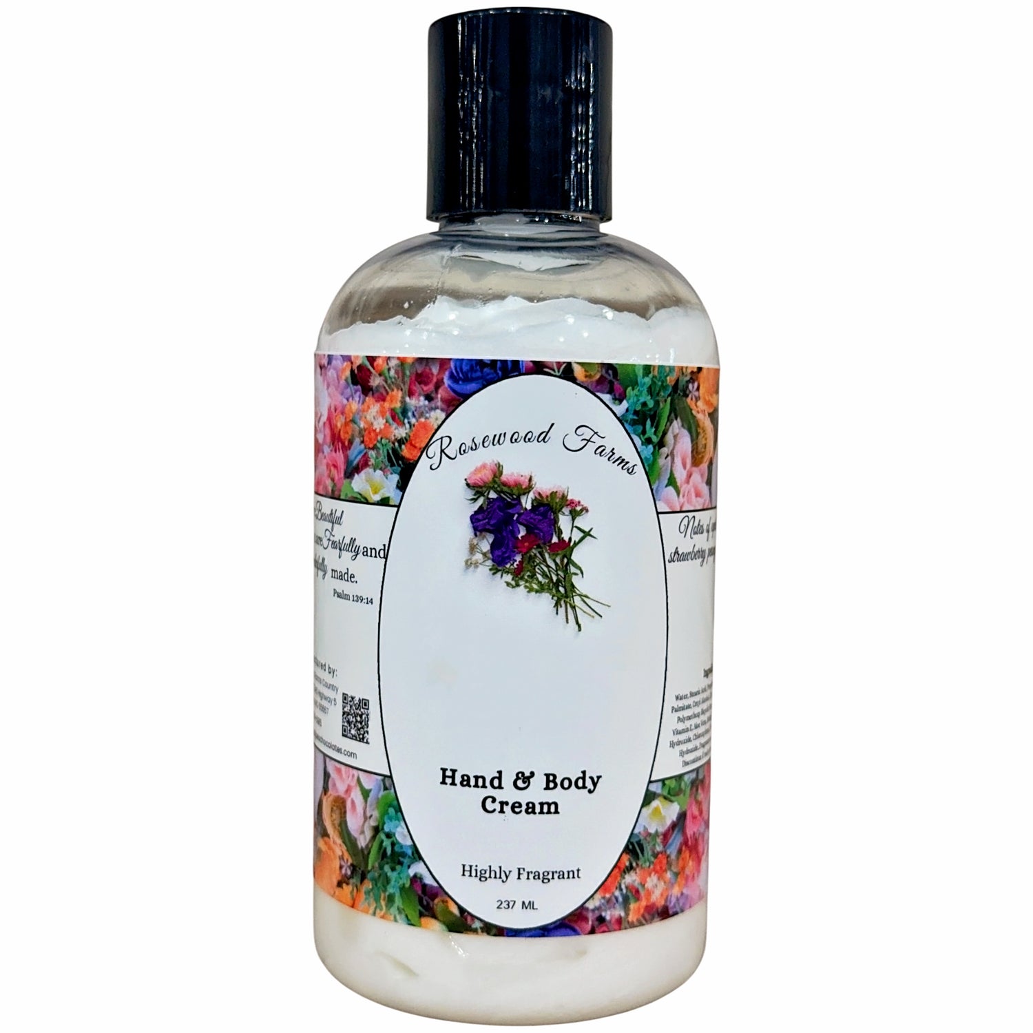 Rosewoods Collection : Hand & Body Cream - Grandpa Joe's Chocolates