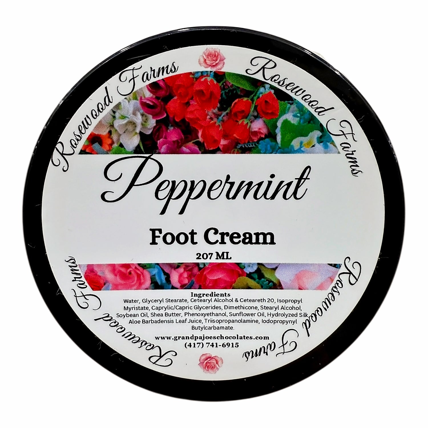 Peppermint Foot Cream - Grandpa Joe's Chocolates