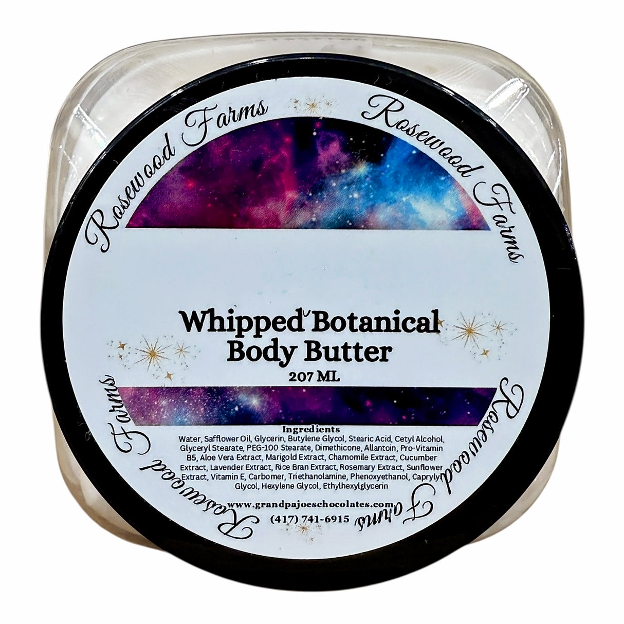 Moondust & Starlight Collection: Whipped Botanical Body Butter - Grandpa Joe's Chocolates