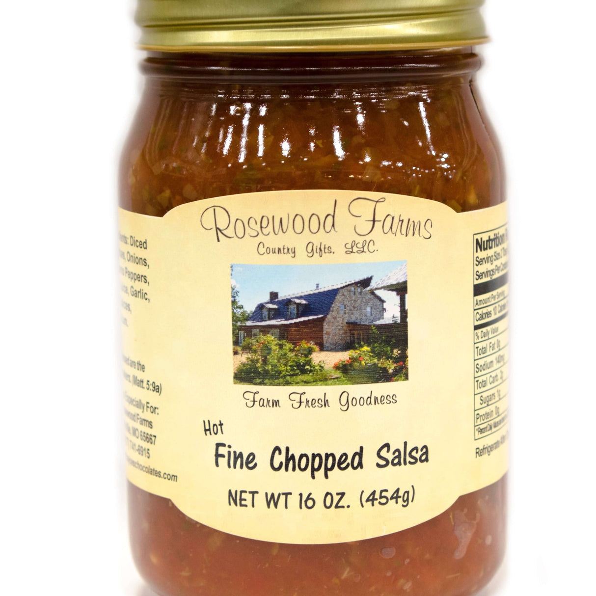 Hot Fine Chopped Salsa - Grandpa Joe's Chocolates