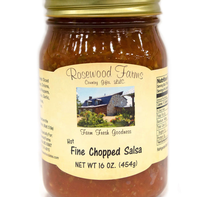 Hot Fine Chopped Salsa - Grandpa Joe's Chocolates