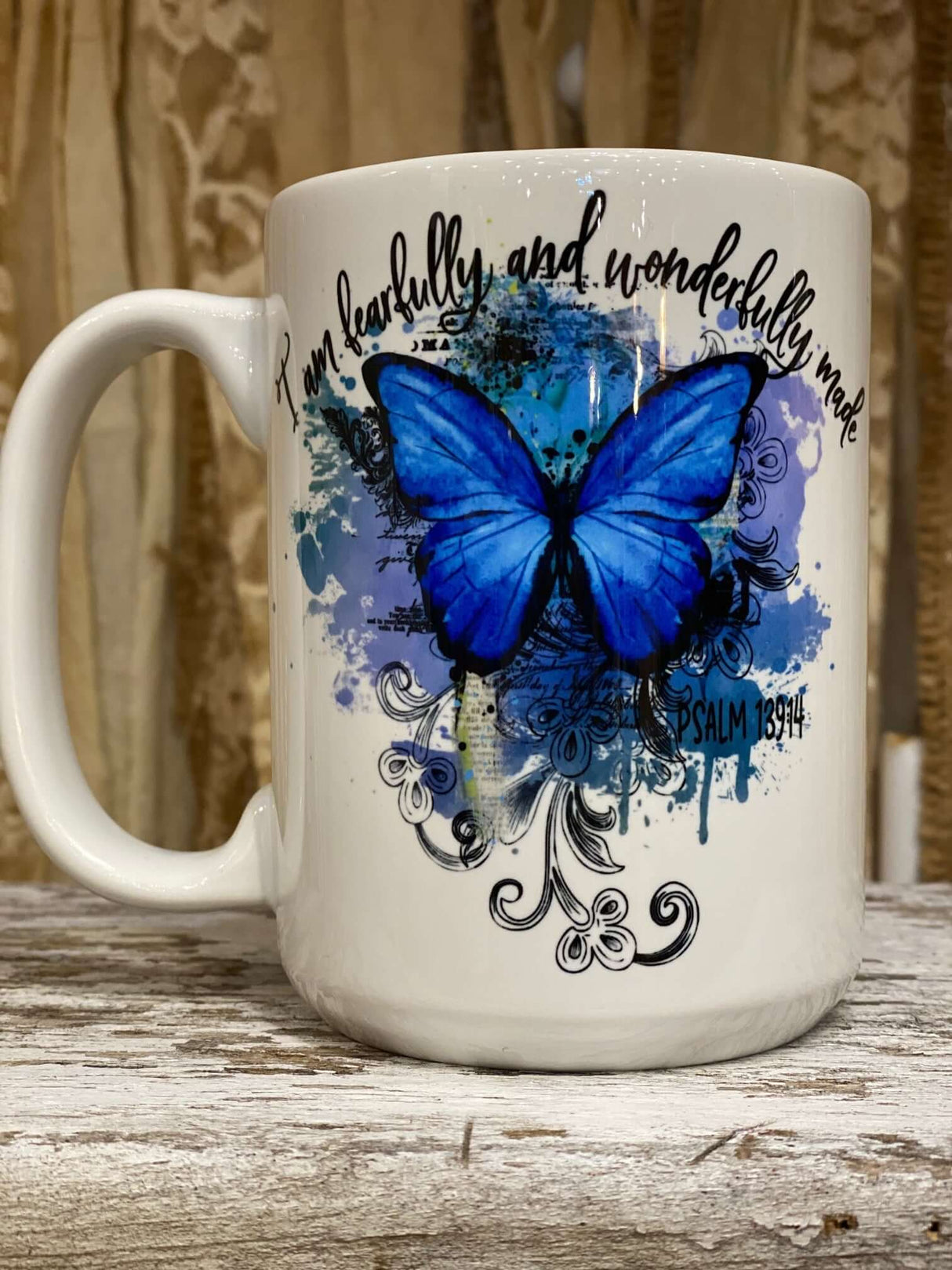 I Am Fearfully & Wonderfully Made Mug - Grandpa Joe's Chocolates