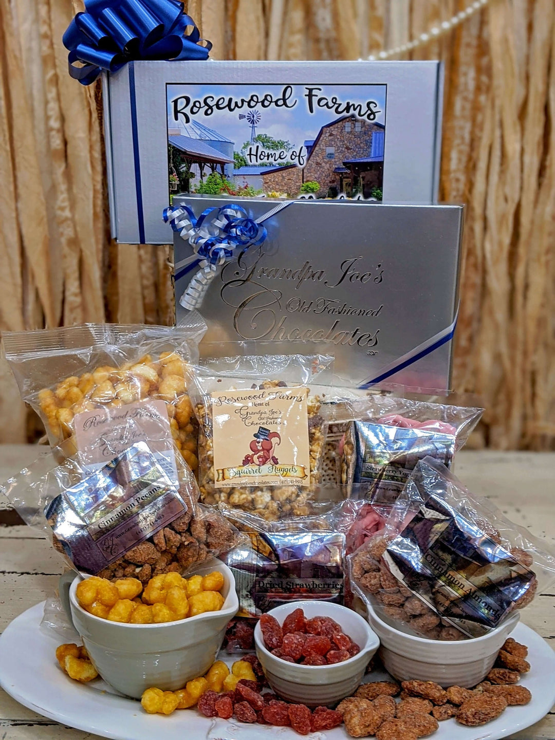 Snack Gift Basket - Grandpa Joe's Chocolates