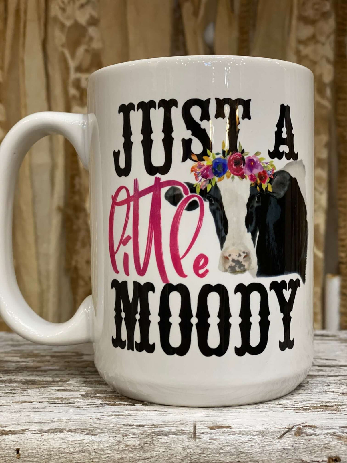 Just A Little Moody Mug - Grandpa Joe's Chocolates