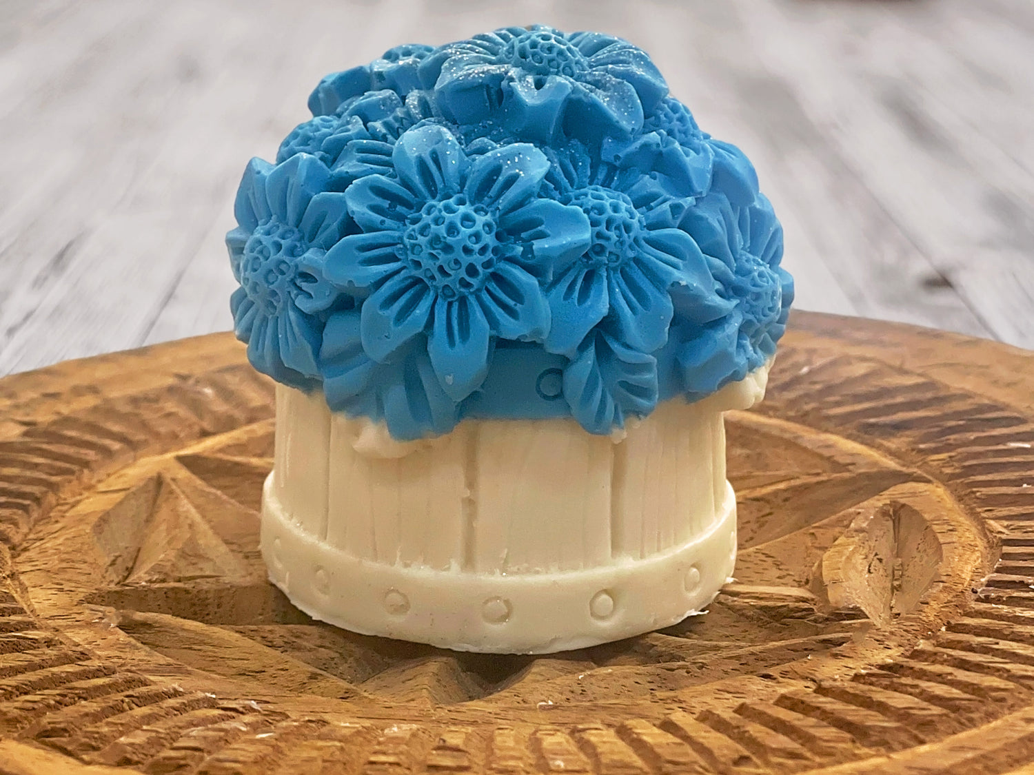 Oatmeal Floral Soap - Grandpa Joe's Chocolates