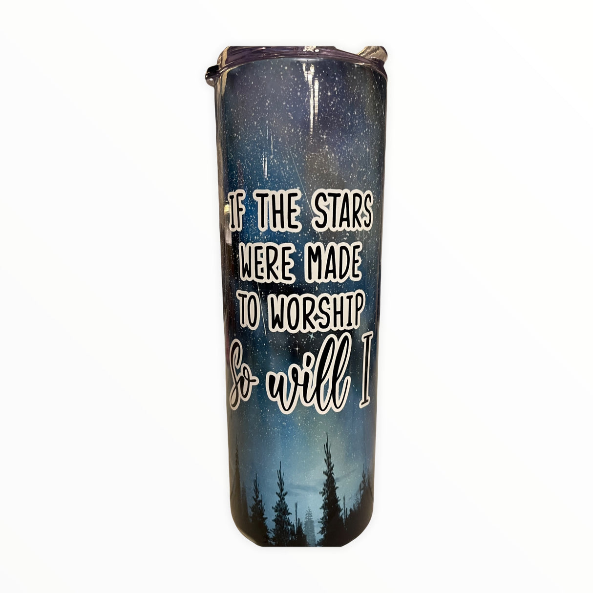 If the Stars Were Made to Worship Tumbler - Grandpa Joe's Chocolates