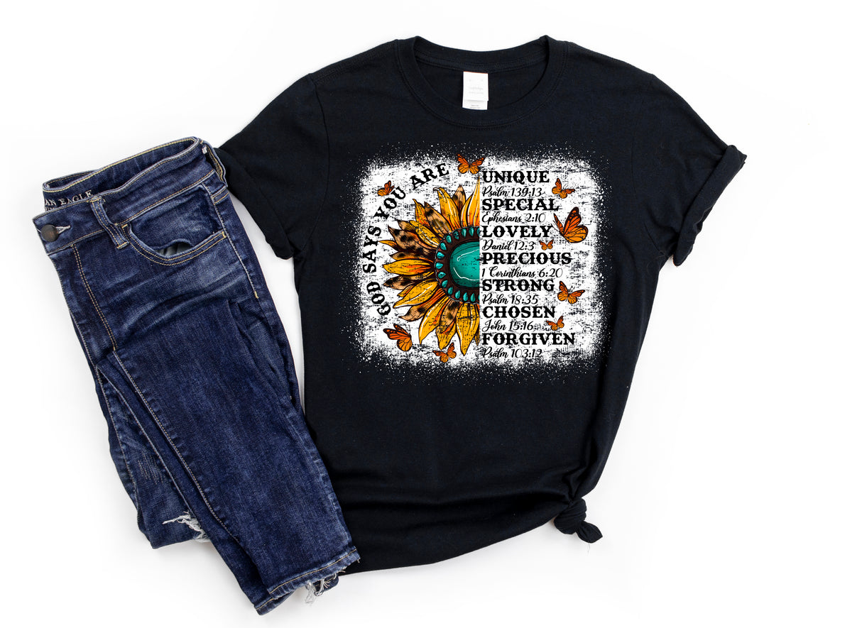 God Says You Are T Shirt