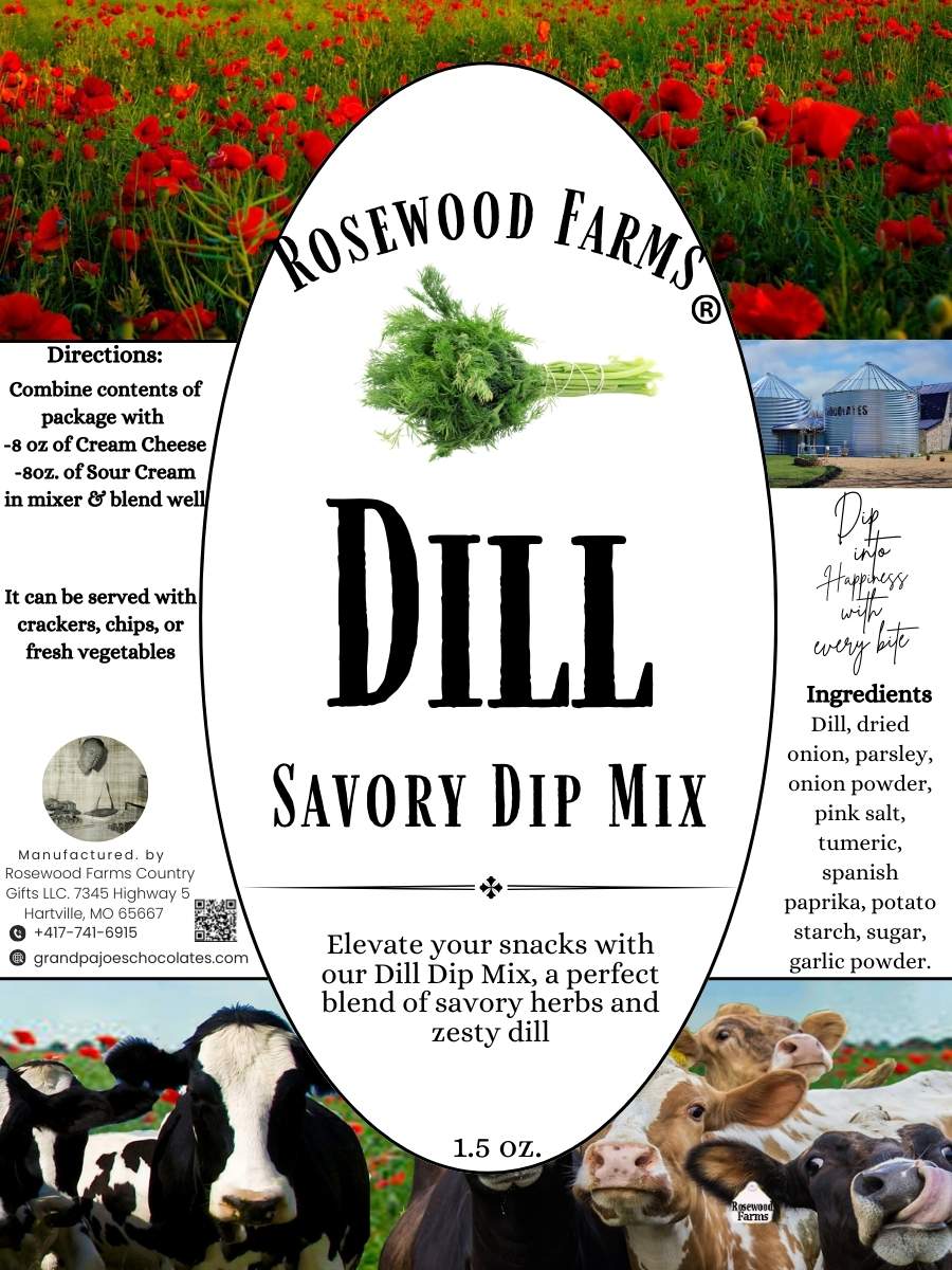 Dill Dip Mix - Grandpa Joe's Chocolates