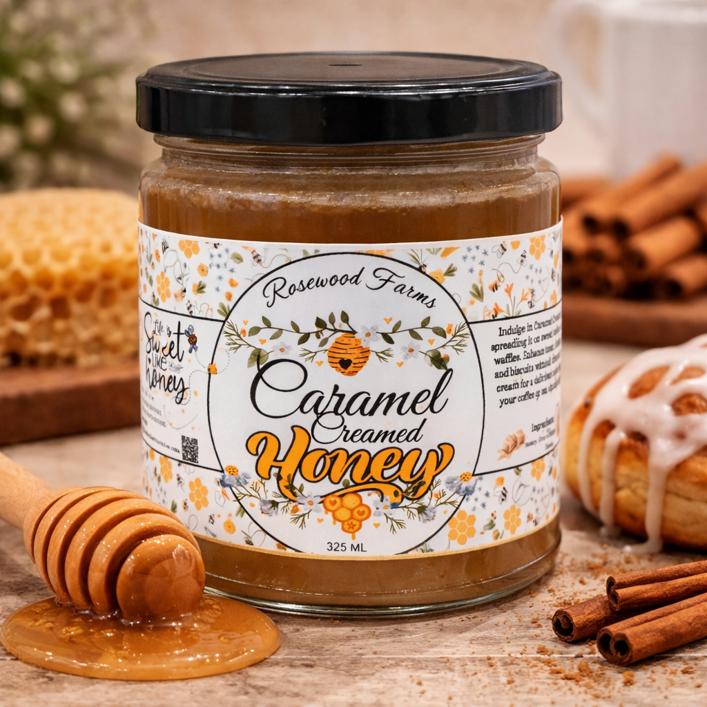 Caramel Creamed Honey - Grandpa Joe's Chocolates