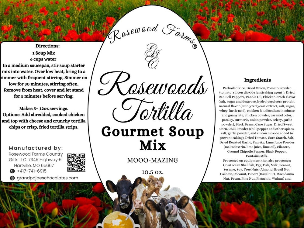 Rosewoods Tortilla Soup - Grandpa Joe's Chocolates