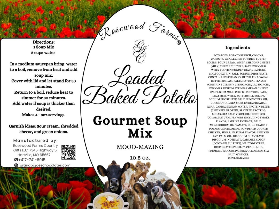 Loaded Baked Potato Soup - Grandpa Joe's Chocolates