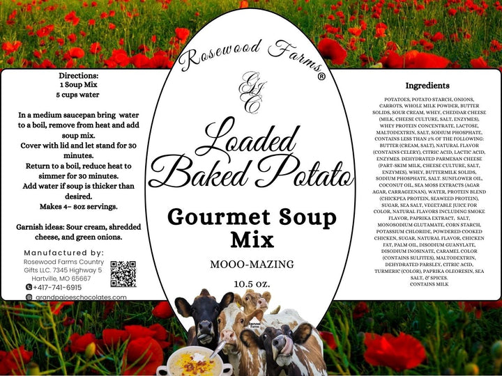 Loaded Baked Potato Soup - Grandpa Joe's Chocolates