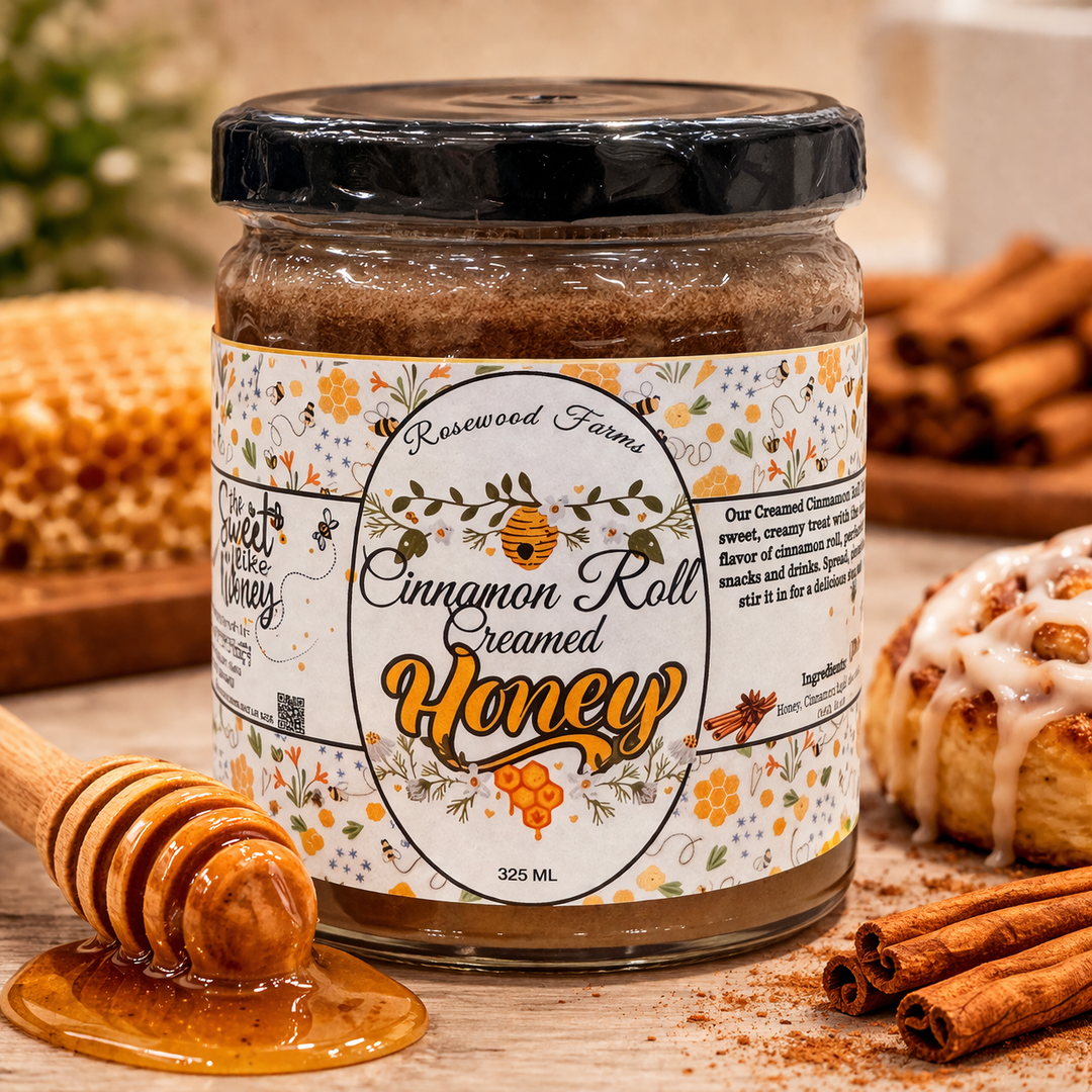 Creamed Cinnamon Roll Honey - Grandpa Joe's Chocolates