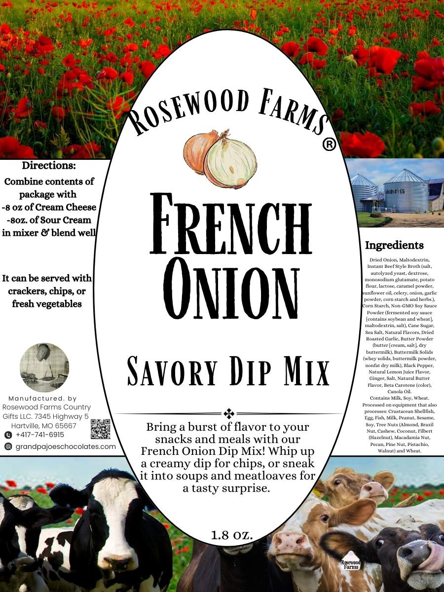 French Onion Dip Mix - Grandpa Joe's Chocolates