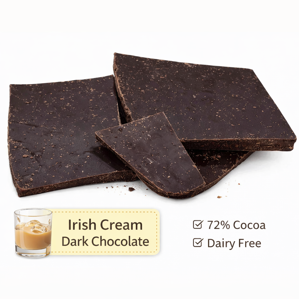 Irish Cream 72% Dark Chocolate - Grandpa Joe's Chocolates
