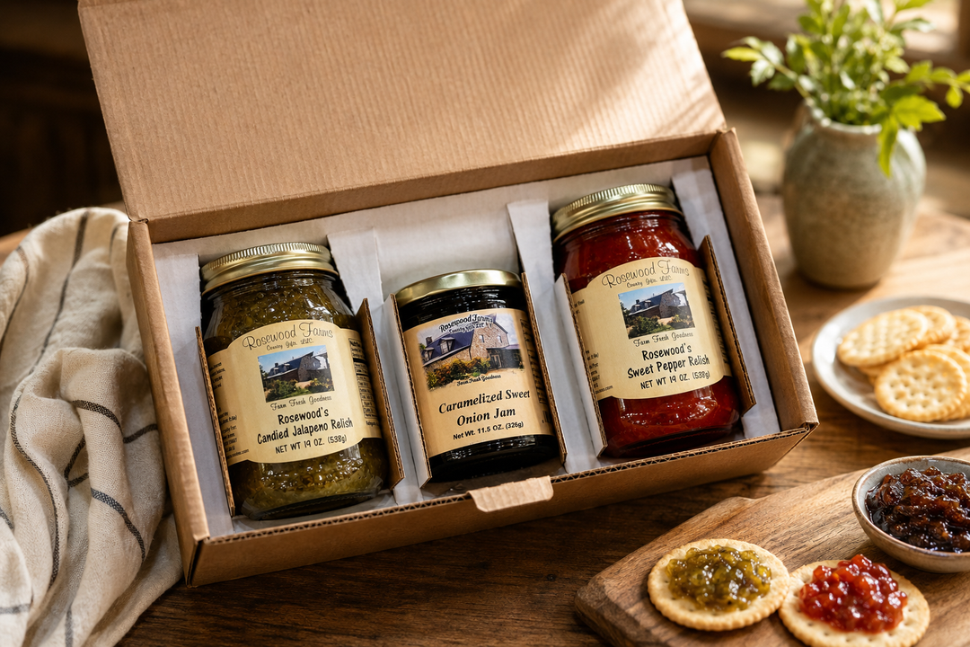 Rosewoods Dips & Spreads Best Sellers Gift Box - Grandpa Joe's Chocolates