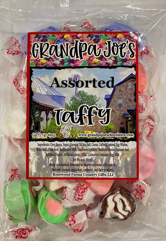 Assorted Taffy - Grandpa Joe's Chocolates