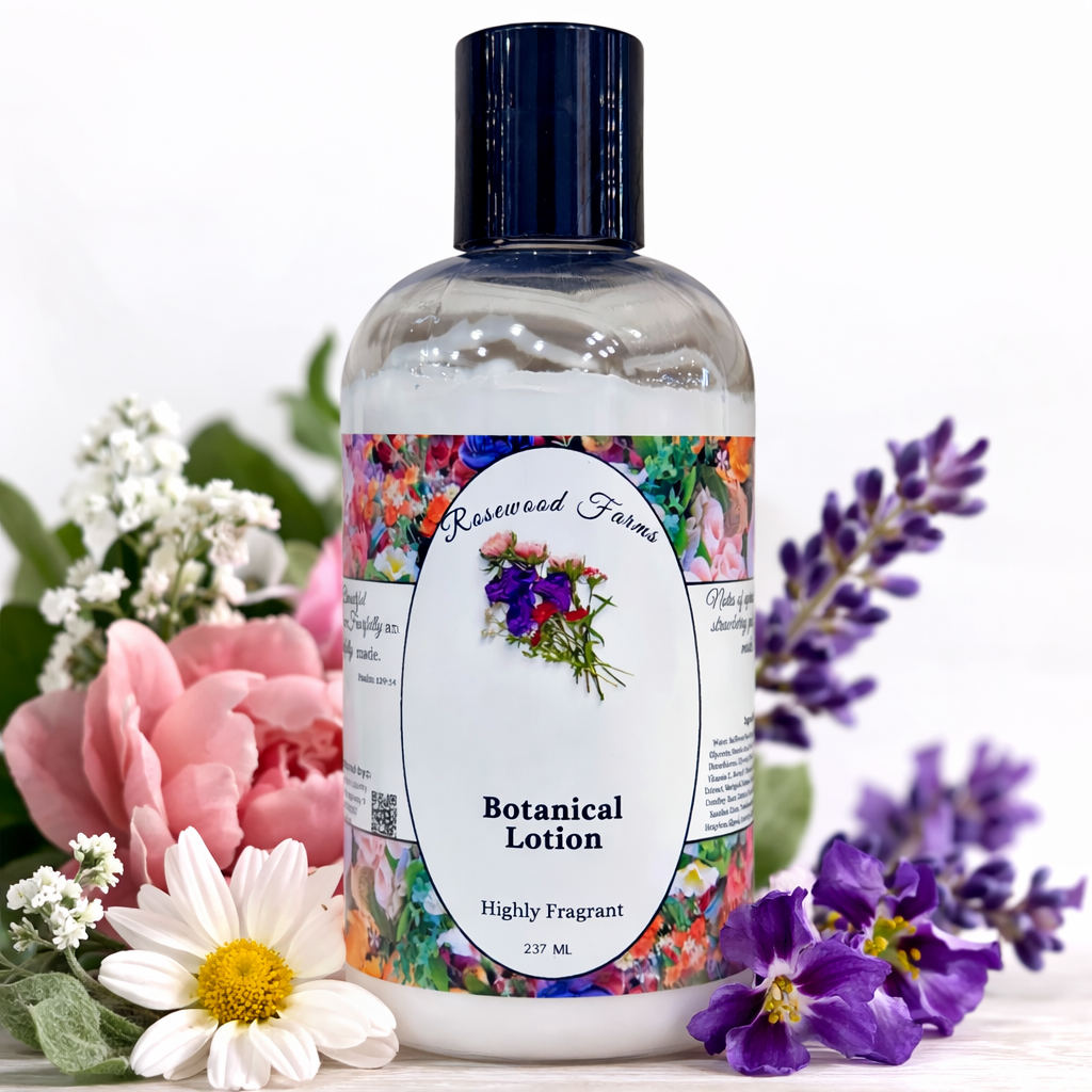 Rosewoods Collection : Botanical Lotion - Grandpa Joe's Chocolates