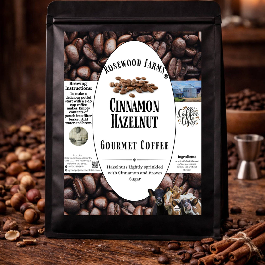 Cinnamon Hazelnut Coffee - Grandpa Joe's Chocolates