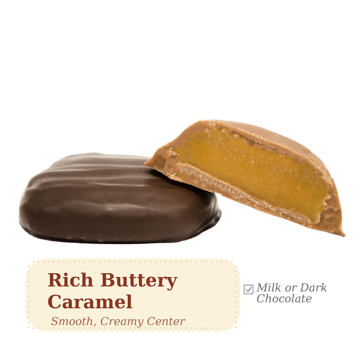 Butter Caramel Perfect Portion Bag - Grandpa Joe's Chocolates