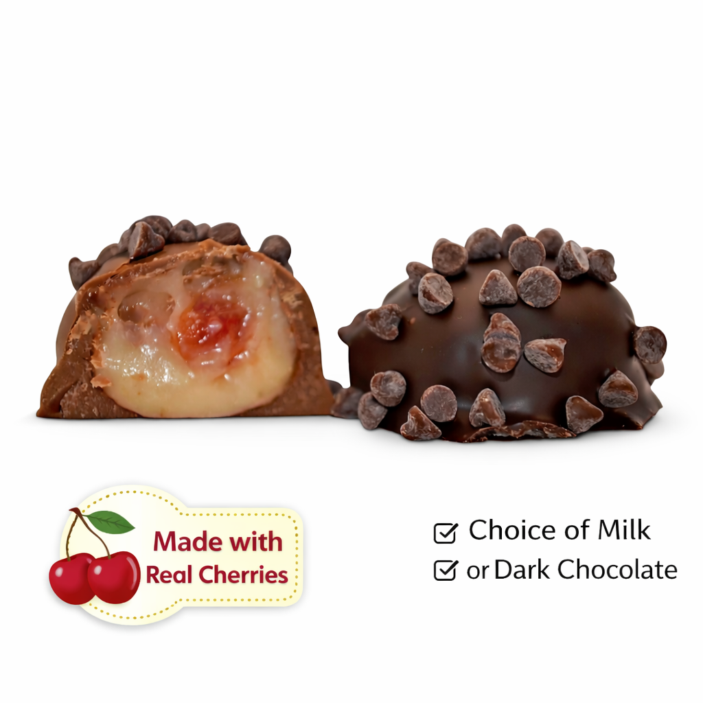 Cherry Cream 1 Pound Box - Grandpa Joe's Chocolates