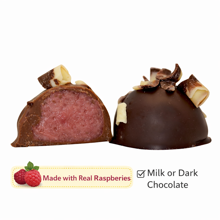 Raspberry Cream 1 Pound Box - Grandpa Joe&
