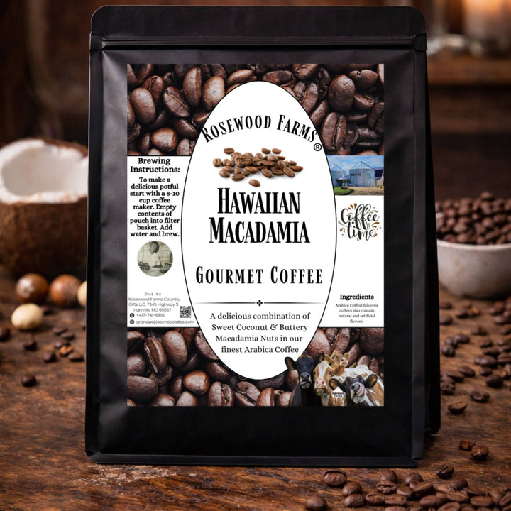 Hawaiian Macadamia Coffee - Grandpa Joe&
