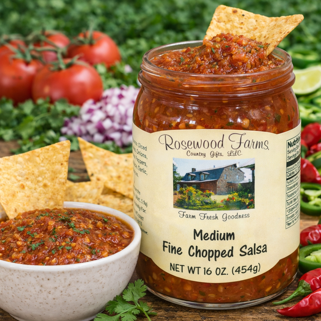 Medium Fine Chopped Salsa - Grandpa Joe&
