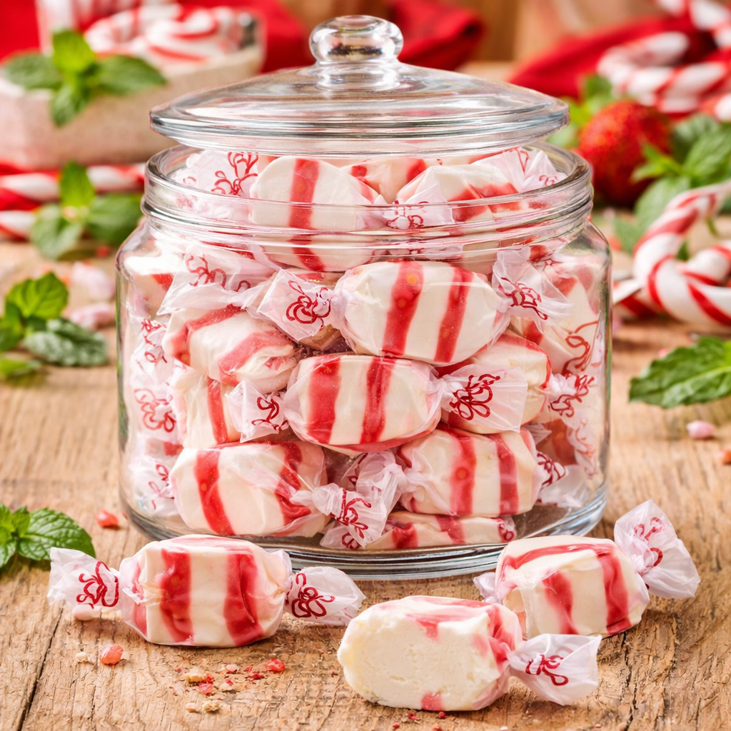 Peppermint Taffy - Grandpa Joe's Chocolates