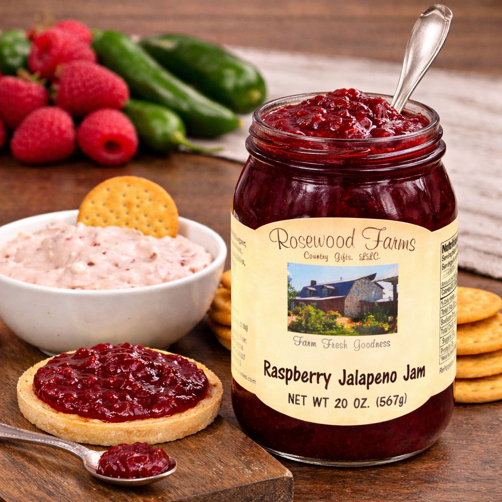 Raspberry Jalapeno Jam - Grandpa Joe's Chocolates