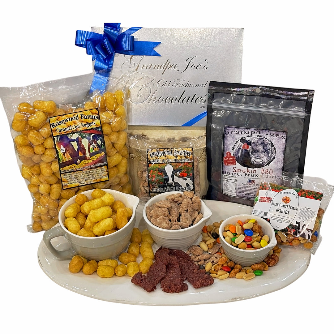 Snack Gift Basket - Grandpa Joe's Chocolates
