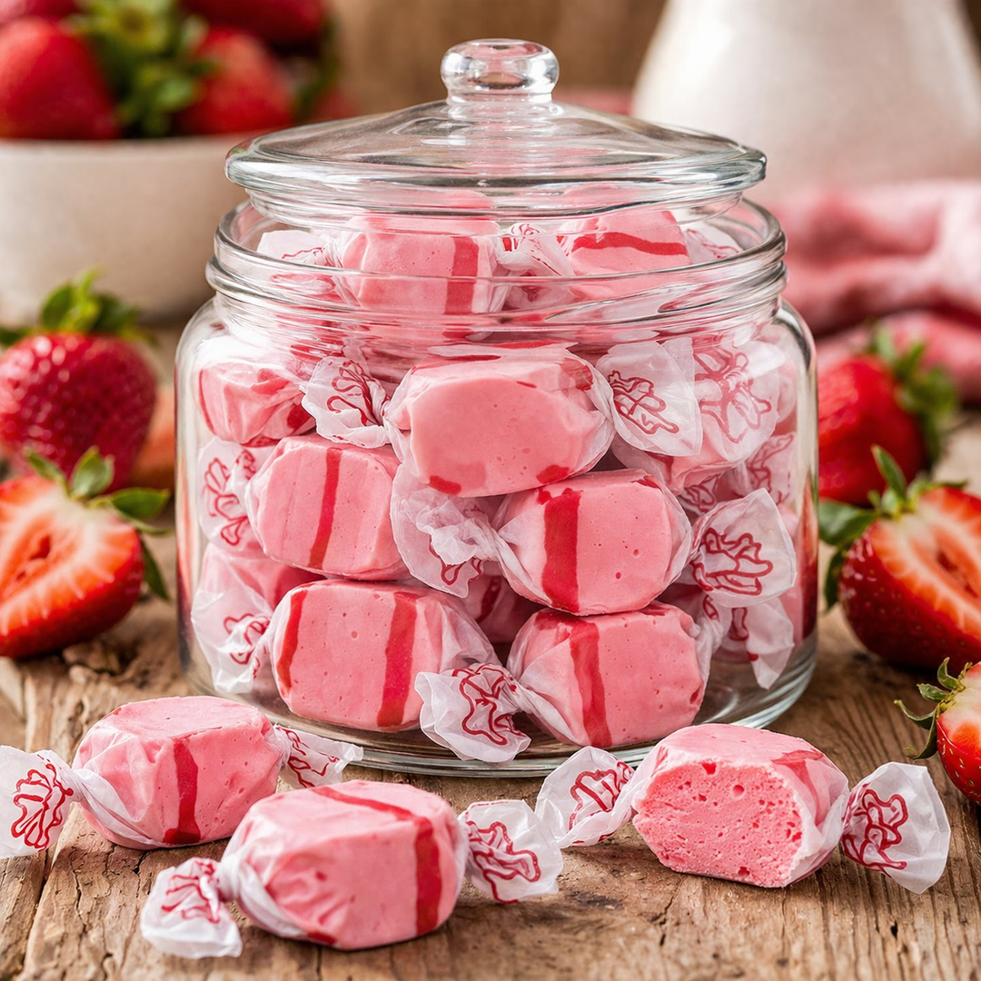 Strawberry Taffy - Grandpa Joe's Chocolates