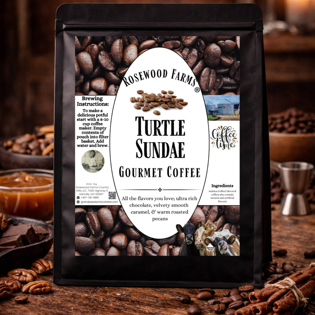 Turtle Sundae Coffee - Grandpa Joe's Chocolates