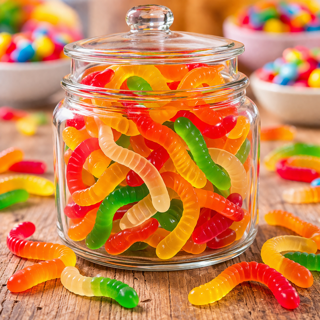 Gummi Worms - Grandpa Joe's Chocolates