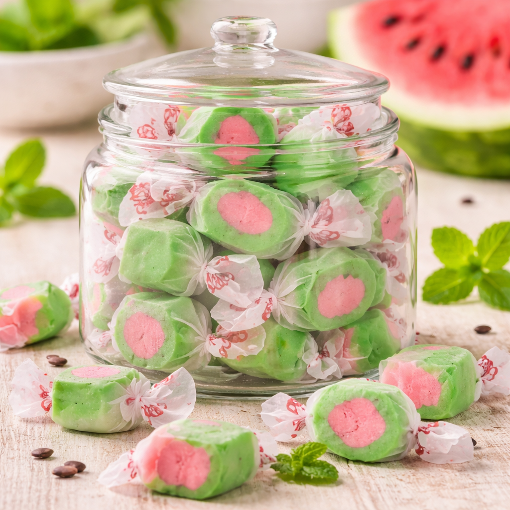Watermelon Taffy - Grandpa Joe&