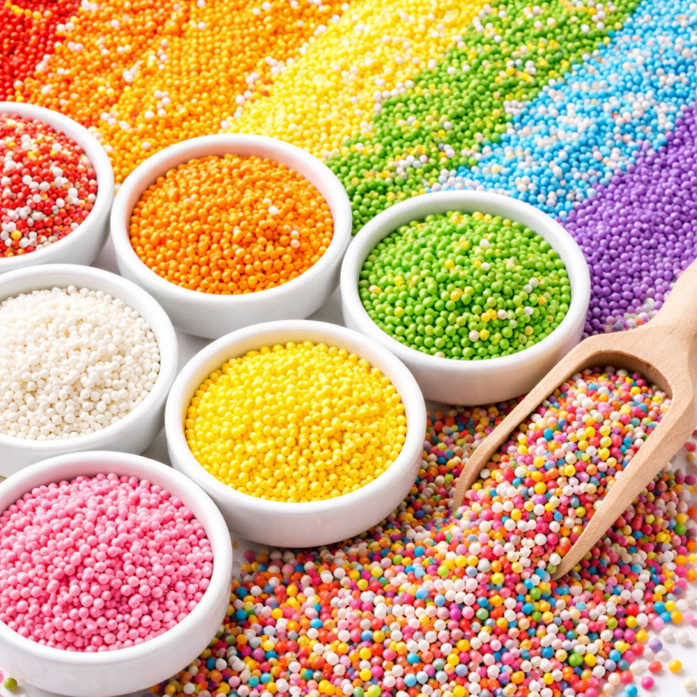 Naturally Colored Rainbow Sugar - Grandpa Joe's Chocolates