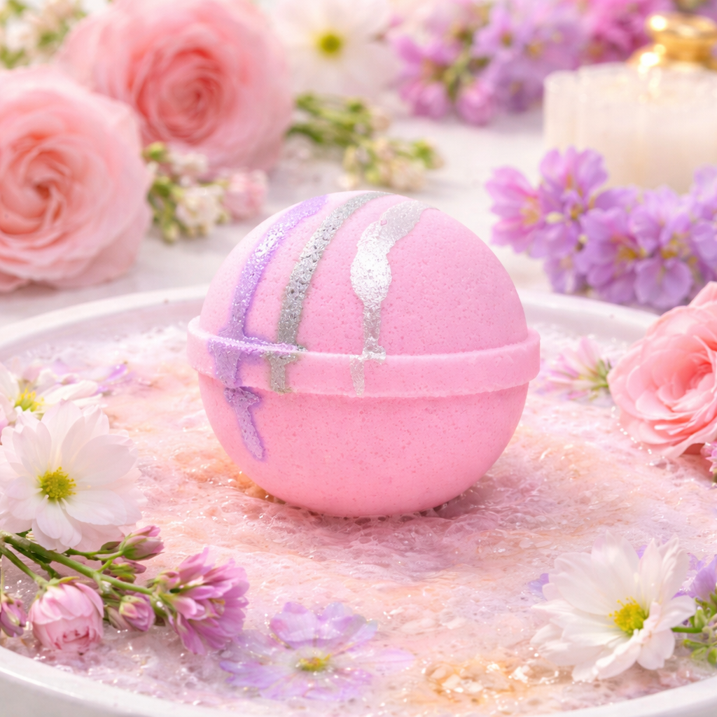 Floral Bouquet Bath Bomb - Grandpa Joe's Chocolates