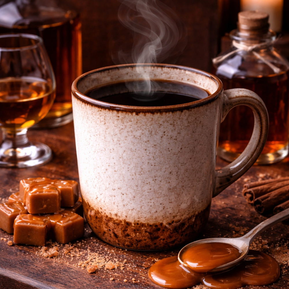 Caramel Bourbon Coffee - Grandpa Joe's Chocolates
