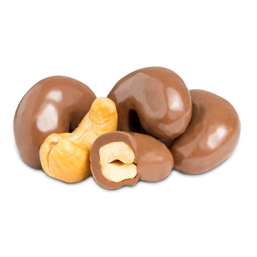 Chocolate Covered Cashews Perfect Portion Bag - Grandpa Joe's Chocolates