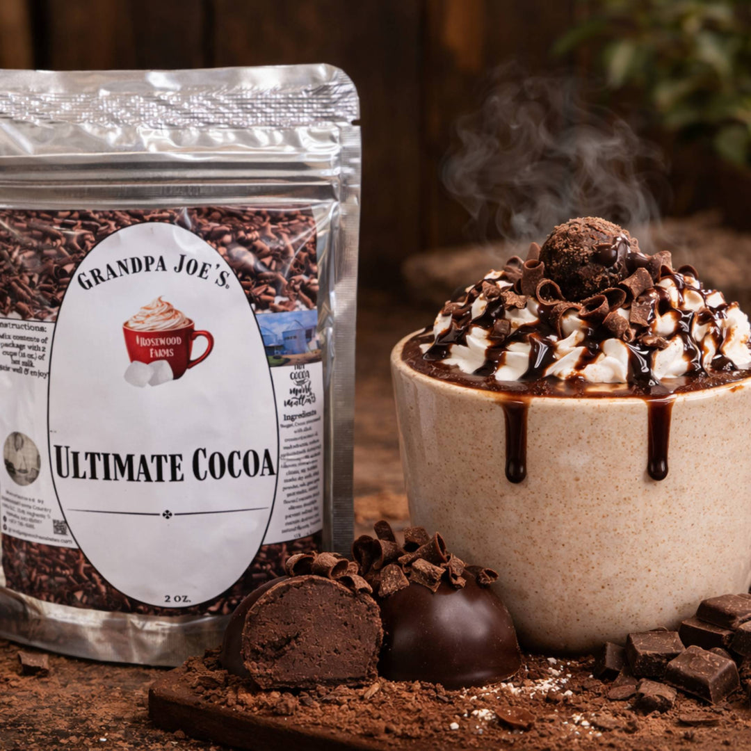 Grandpa Joe's Ultimate Chocolate Truffle Cocoa - Grandpa Joe's Chocolates